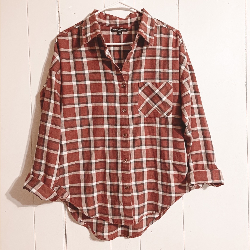 Brandy Melville Plaid Flannel